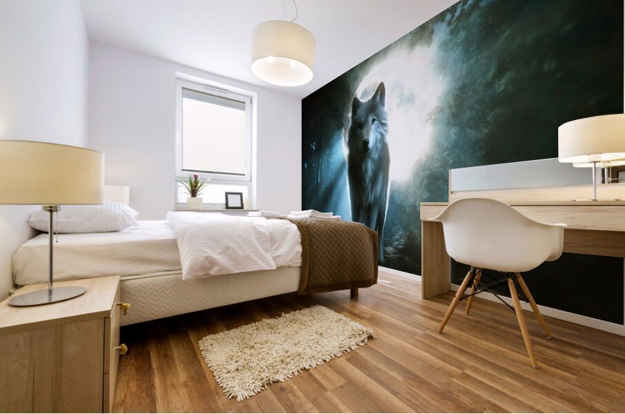 The Moon Singer  2 Mural print