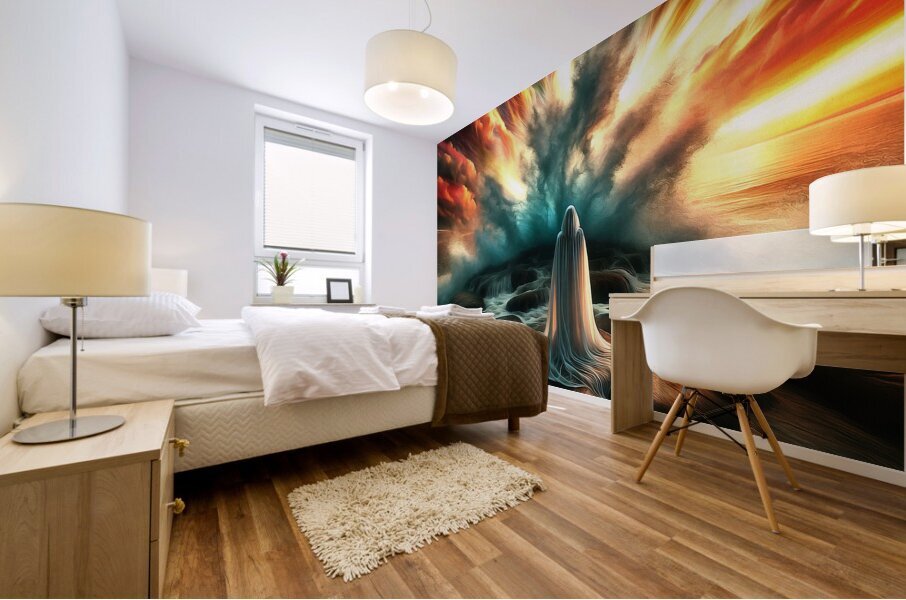 The Pilgrim Series: Nomad Mural print