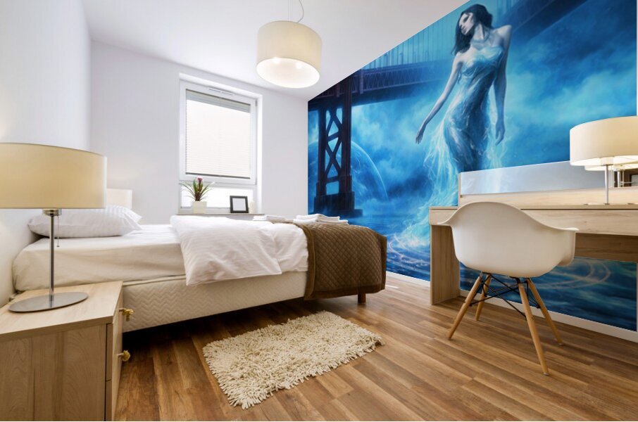 The Water Witch Mural print