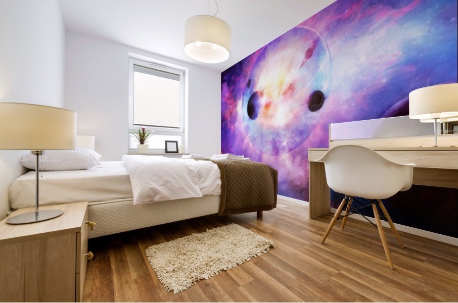 The Cold Worlds Mural print