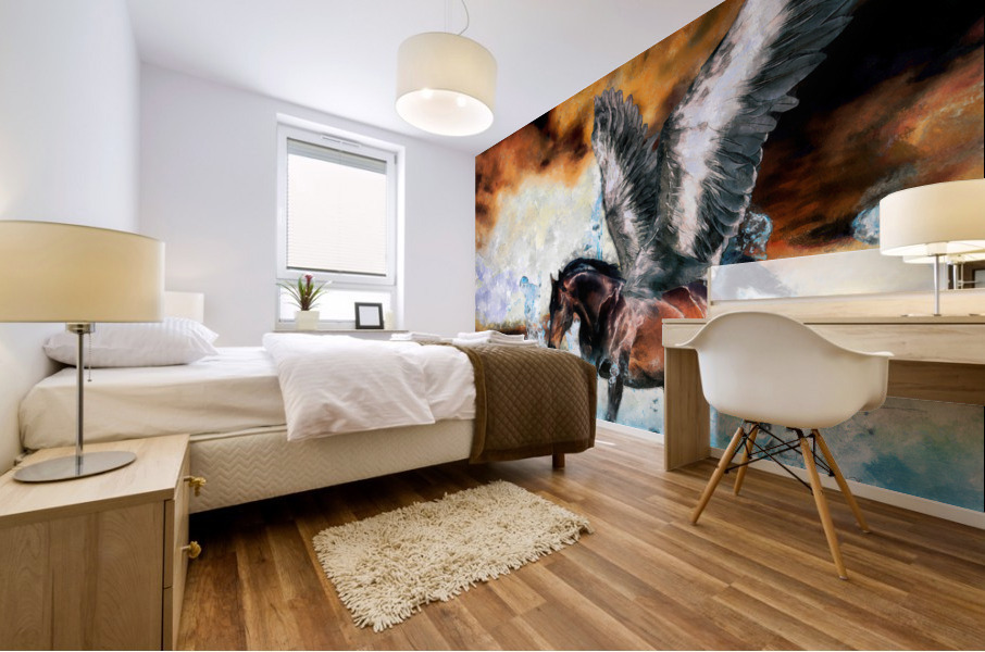 Pegasus Mural print