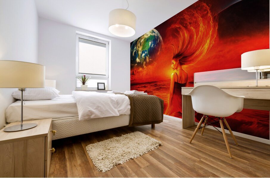 Water Prayer Mural print