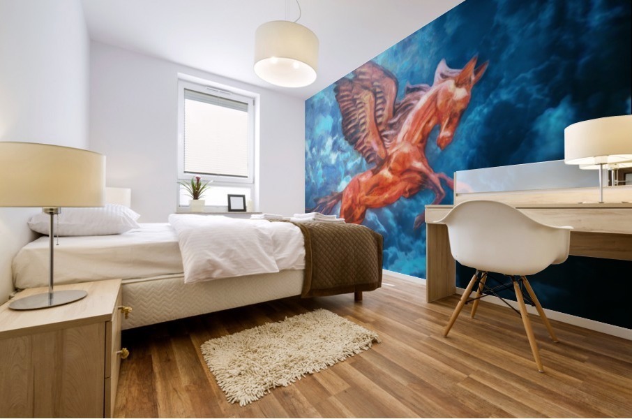 Sky Dancing Mural print