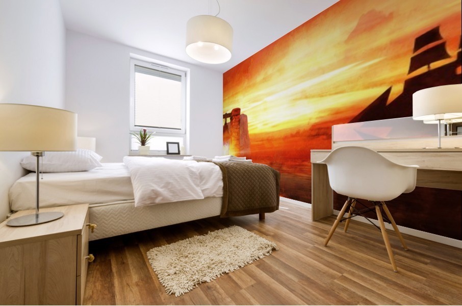 Safe Harbor Mural print