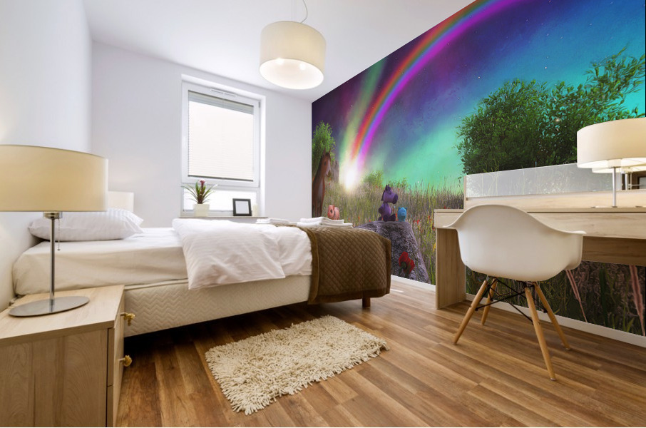 Florence and Rollo Mural print