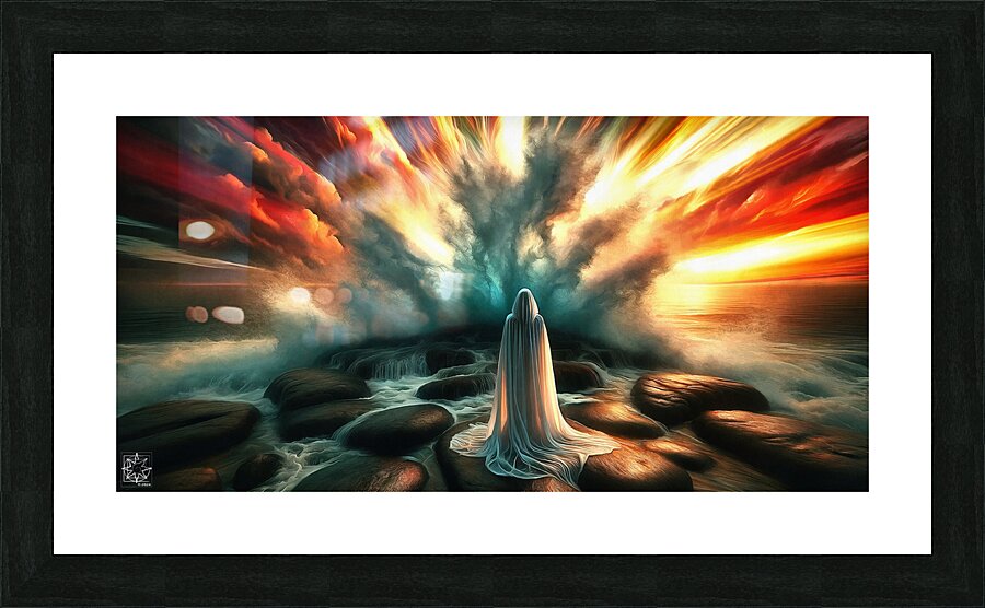 The Pilgrim Series: Nomad Picture Frame print