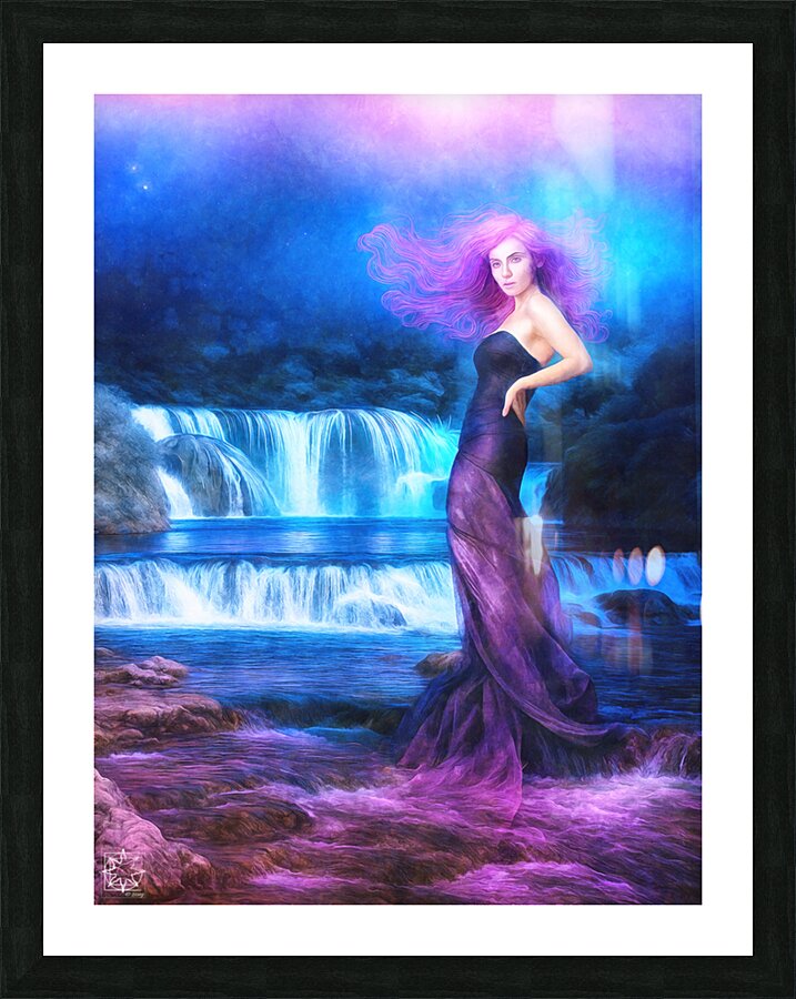 Clear Waters Picture Frame print