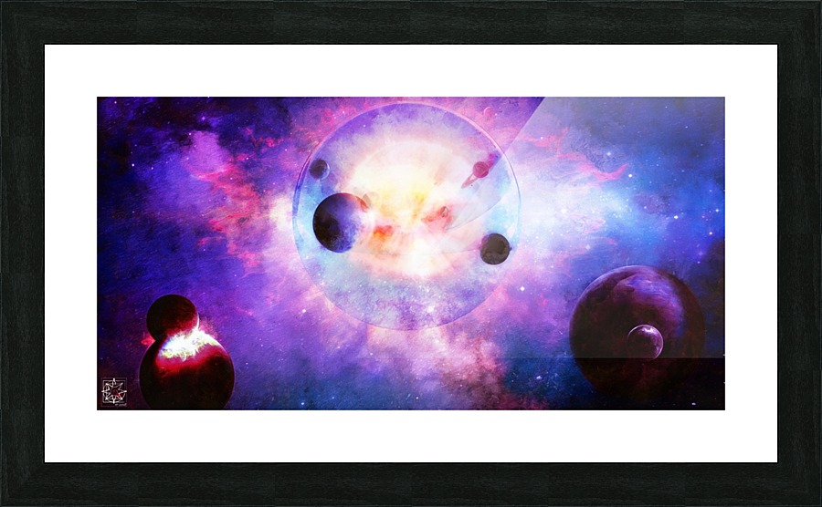 The Cold Worlds Picture Frame print