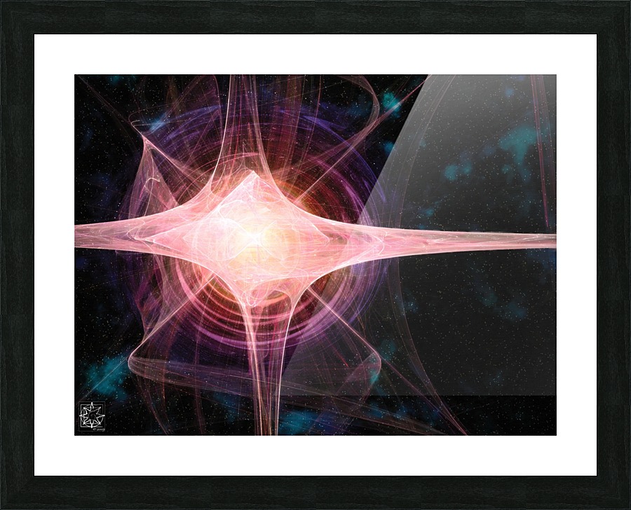 Permeable Space Picture Frame print