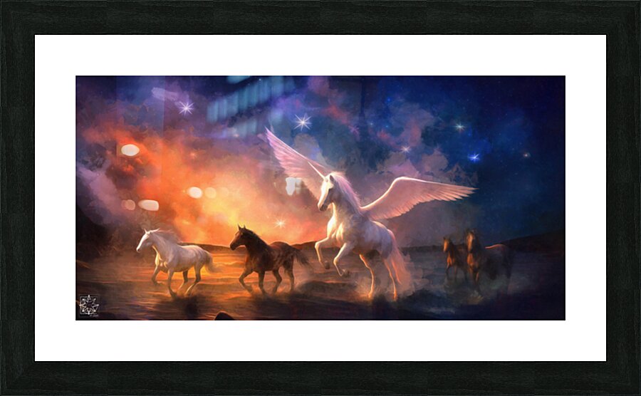 Being Free Picture Frame print