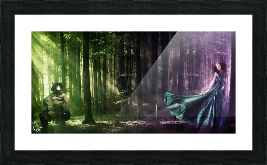 The Bewitching Picture Frame print