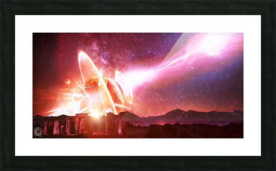 Ominous Picture Frame print