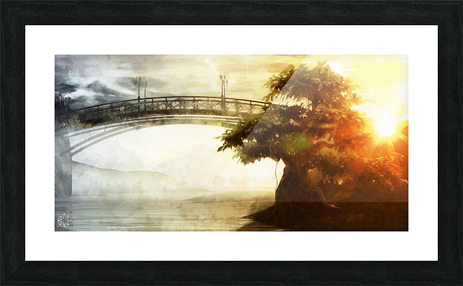 Stillness Bridge Impression et Cadre photo