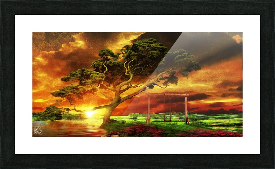 Summer Days Picture Frame print