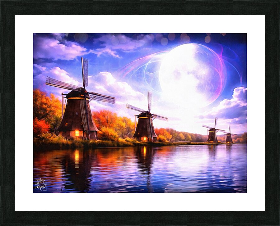 Windcatcher Picture Frame print