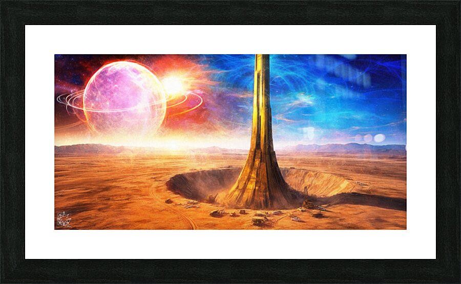 Skyhook Picture Frame print
