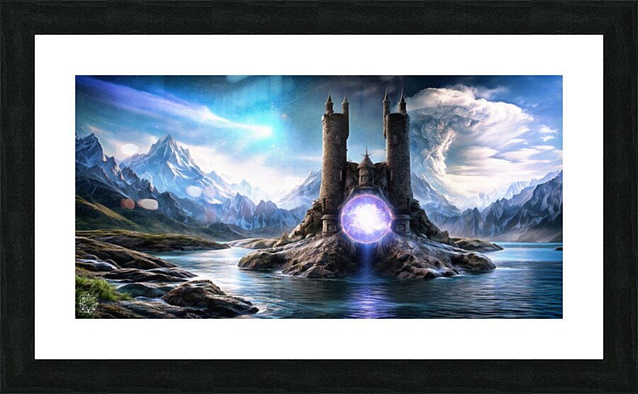 The Wizards Keep Picture Frame print