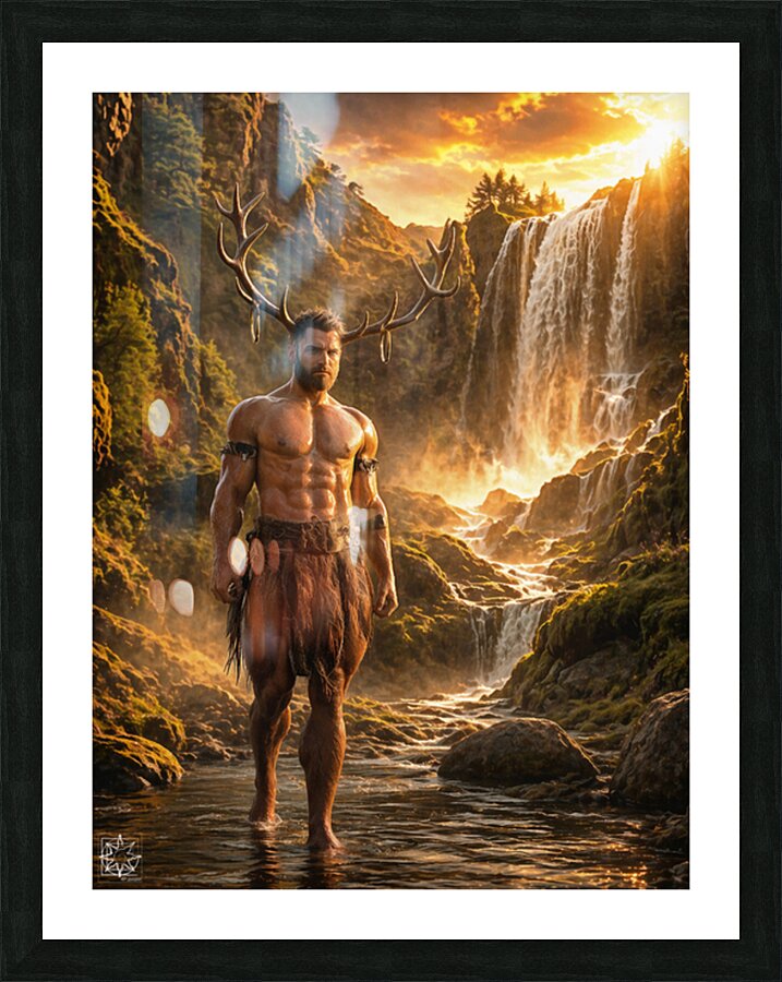 Cernunnos Picture Frame print
