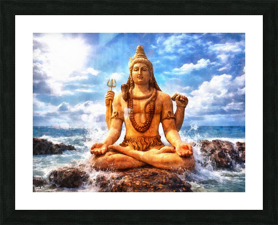 Lord Siva Picture Frame print