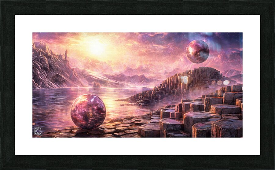 The Balance Picture Frame print