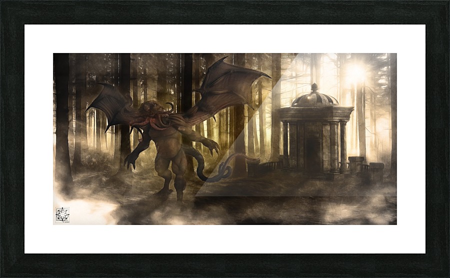 Khthonios Picture Frame print