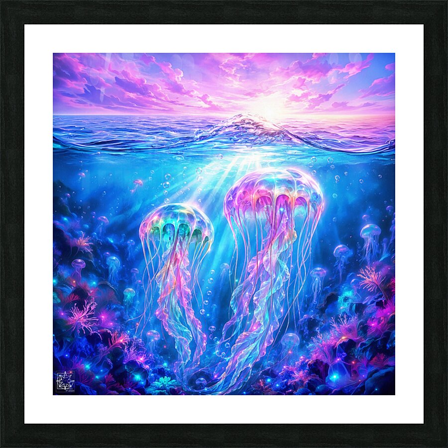 Undersea Picture Frame print