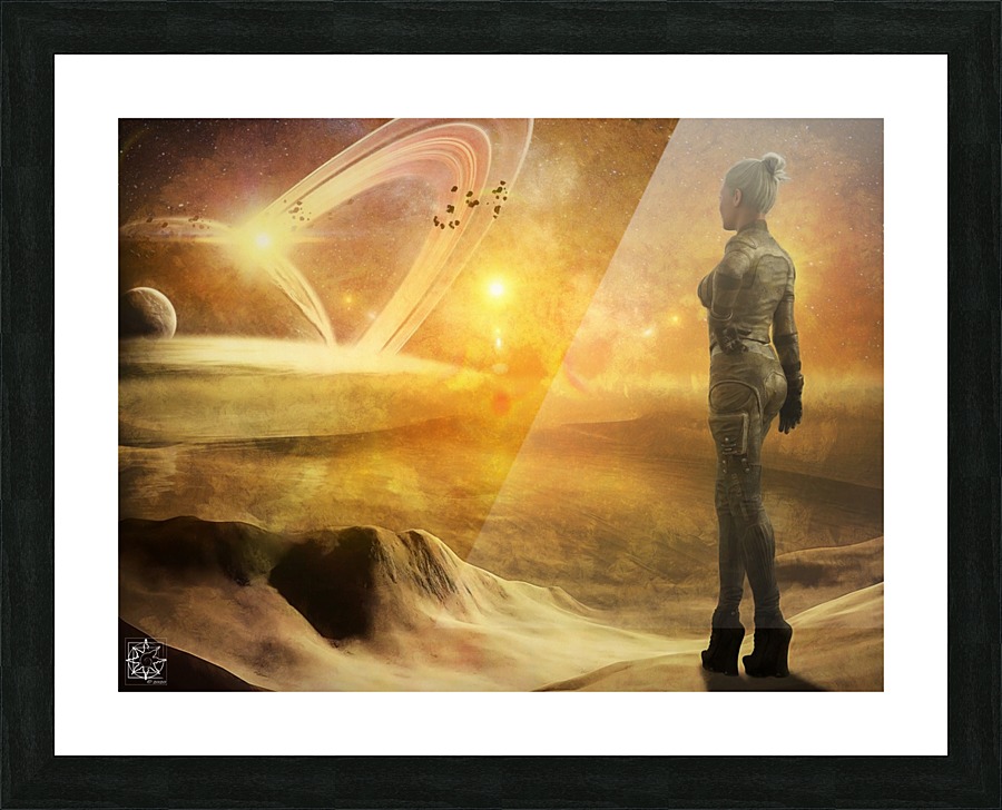 The Goddess Suns Picture Frame print