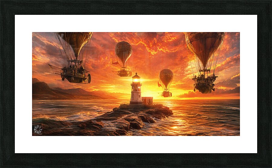 Beacon Shores Picture Frame print
