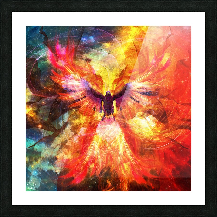 The Celestial Bird 1.5 Picture Frame print