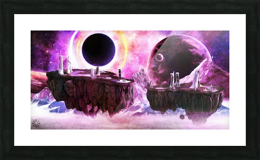 Futurescape Picture Frame print