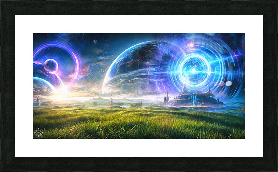 Phenomenon Picture Frame print