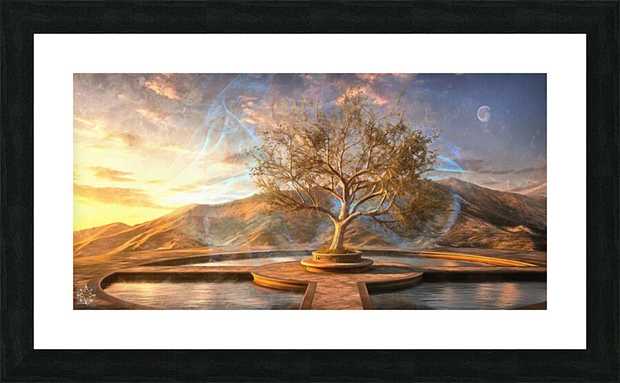 The Spirit Tree Picture Frame print