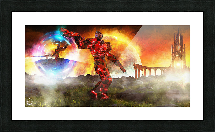 Starknight Picture Frame print
