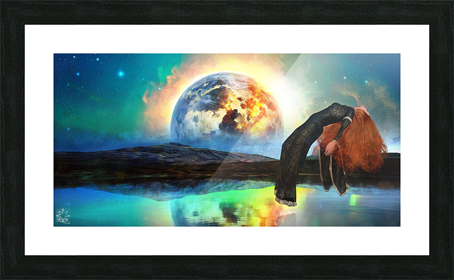 Lucid Dreaming Picture Frame print
