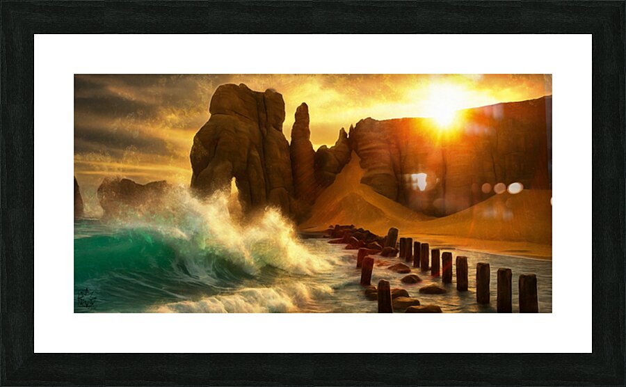 Great Waters Picture Frame print