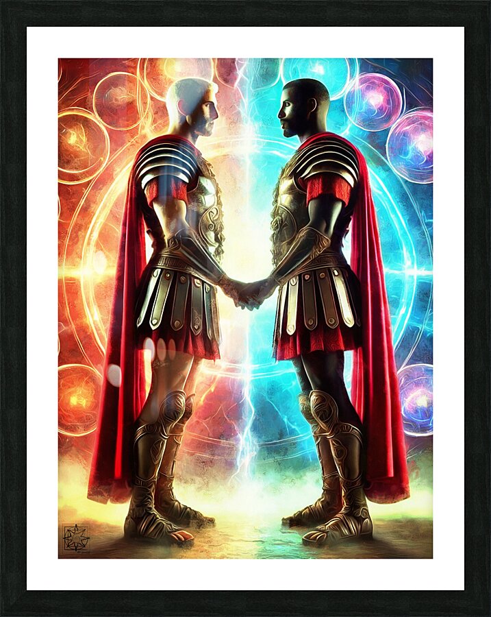 Centurions Picture Frame print