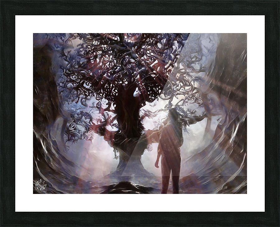 Crossing the Veil Picture Frame print