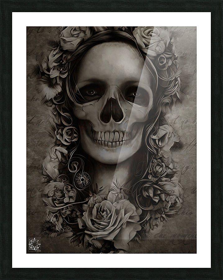 What Lies Beneath Picture Frame print