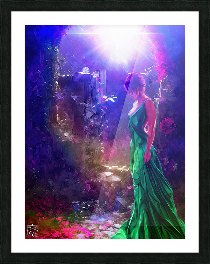 The Diamond Court Picture Frame print