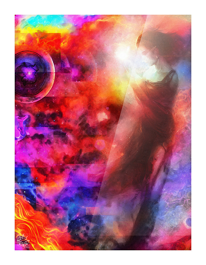 Star Prayer Picture Frame print