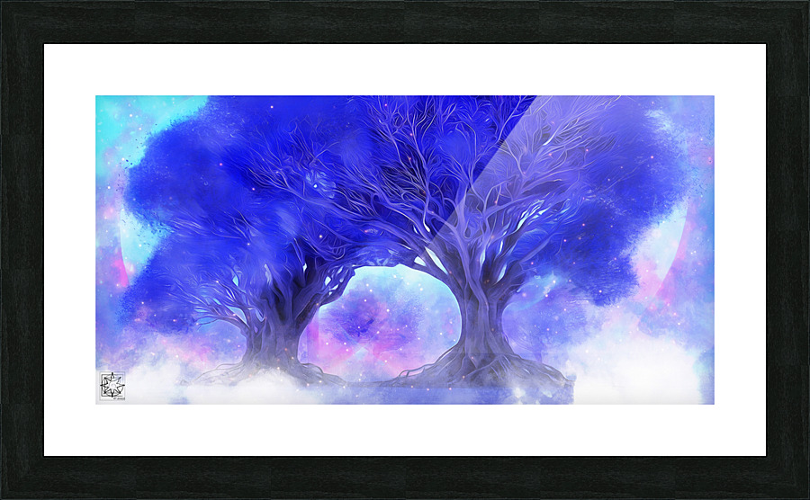 Entwined Picture Frame print