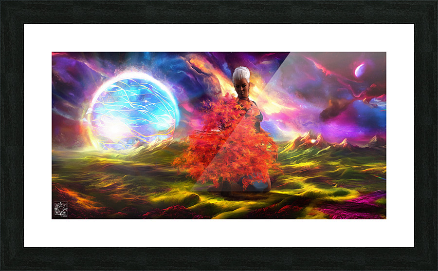 The Treekeeper Picture Frame print