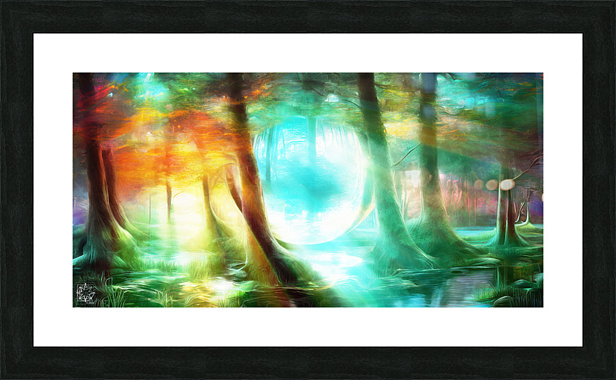 The Forest Picture Frame print