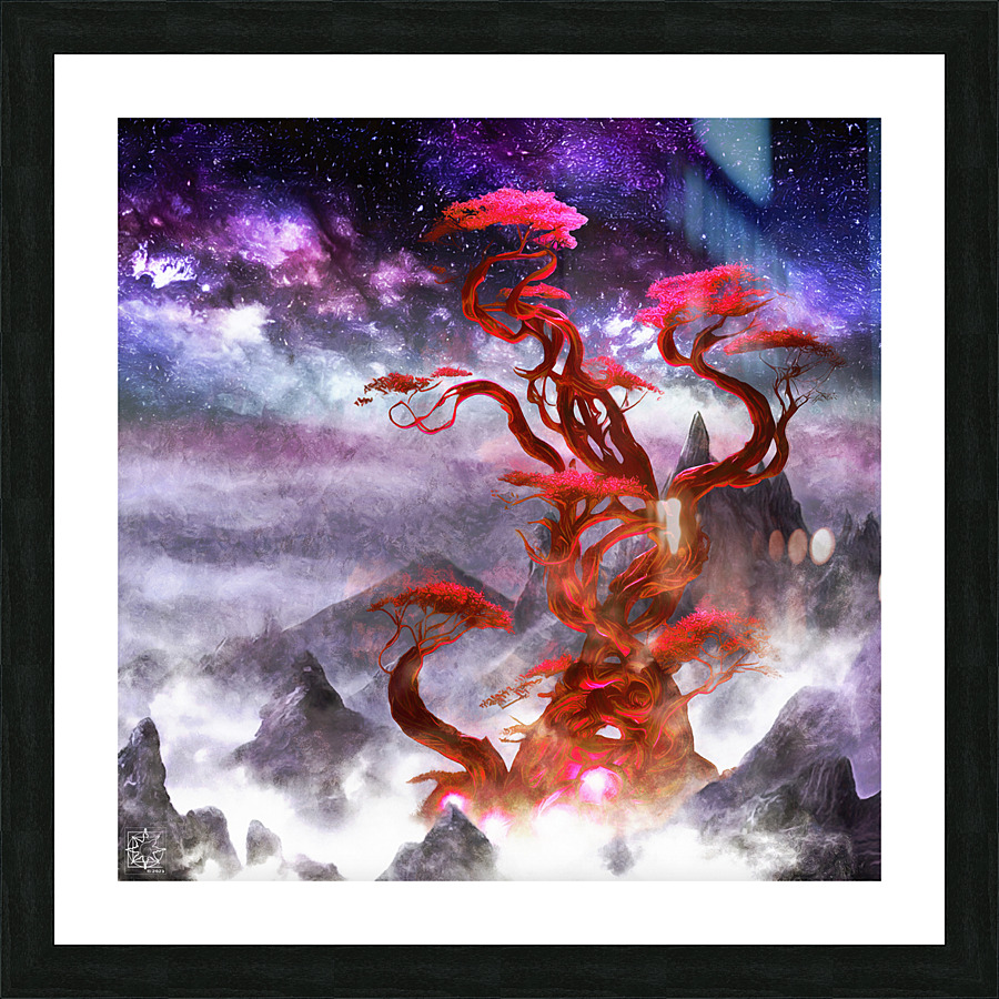 Whakairo Picture Frame print