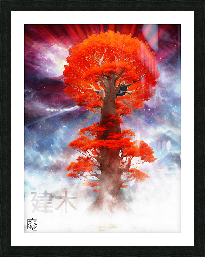 Jiànmù Picture Frame print
