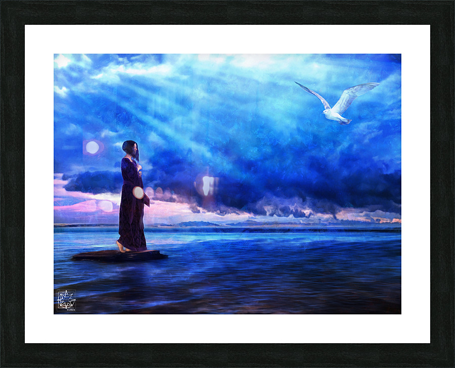 Messenger Picture Frame print