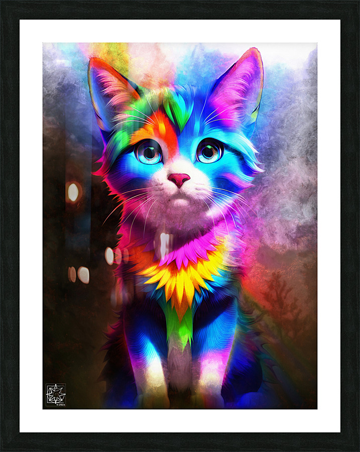 Indigo Picture Frame print