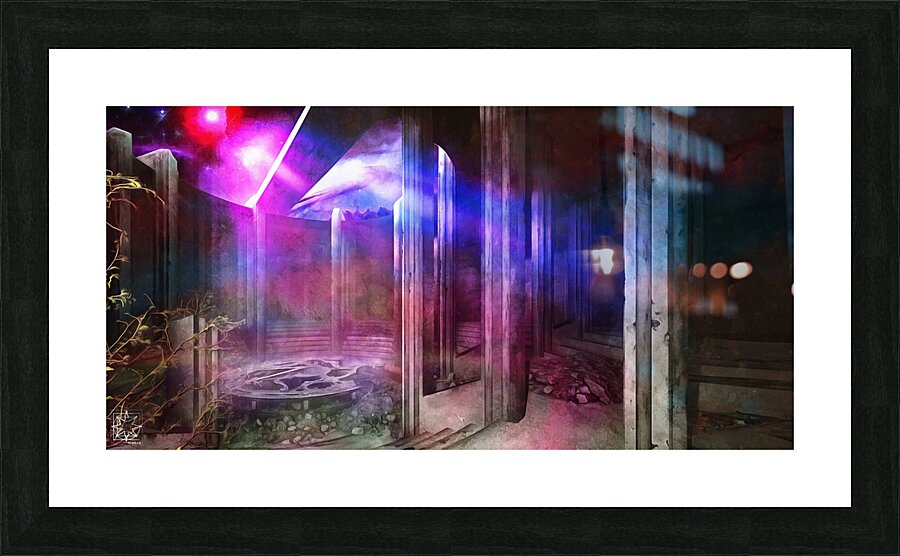 The Silent Place Picture Frame print