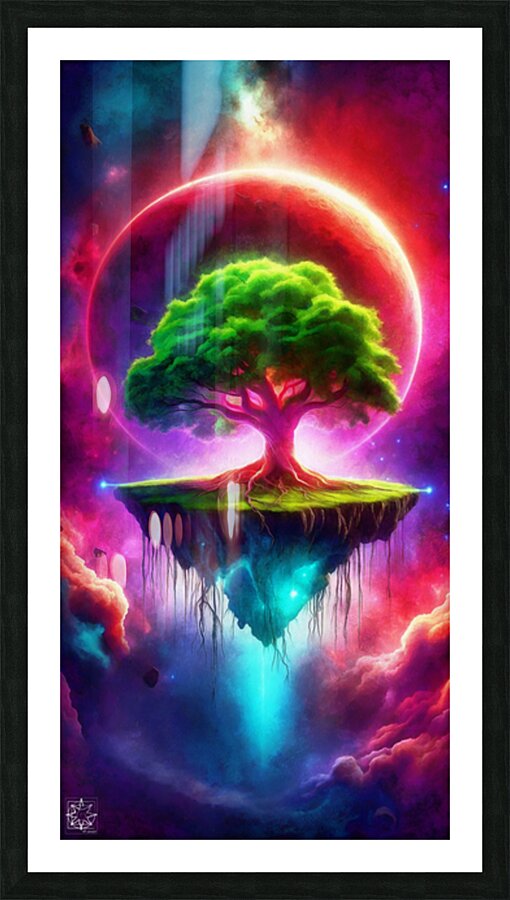 The Sky Tree 2 Picture Frame print