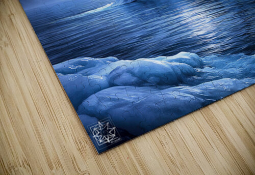 Under Ice ChrisHarrisArt puzzle